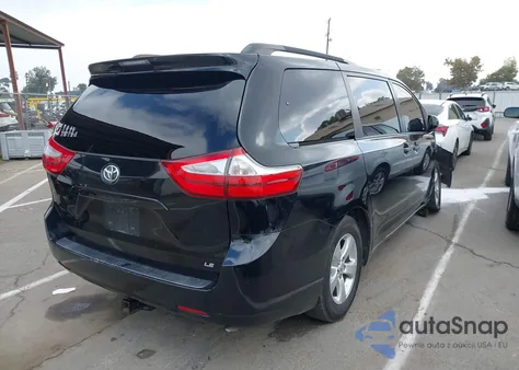 2017 Toyota Sienna Le 8 Passenger from USA, damaged, VIN 5TDKZ3DC1HS785058